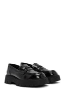 Kadın Siyah Deri Maskülen Loafer | Derimod Kadın Siyah Deri Maskülen Loafer | Derimod