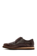 Men's Brown Lace-up Leather Casual Shoes | Derimod Men's Brown Lace-up Leather Casual Shoes | Derimod