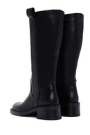 Women's Black Leather Boots | Derimod Women's Black Leather Boots | Derimod
