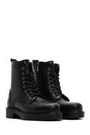 Women's Black Zippered Boots | Derimod Women's Black Zippered Boots | Derimod