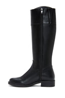 Women's Black Zippered Boots | Derimod Women's Black Zippered Boots | Derimod
