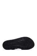 Kadın Siyah Deri Comfort Sandalet | Derimod Kadın Siyah Deri Comfort Sandalet | Derimod