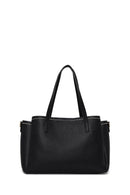 Woman Black Long-Strap Shoulder Bag | Derimod Woman Black Long-Strap Shoulder Bag | Derimod