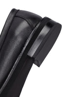 Woman Black Tassel Leather Masculine Loafer | Derimod Woman Black Tassel Leather Masculine Loafer | Derimod