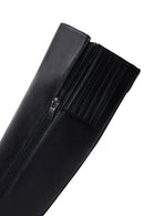 Women's Black Zippered Boots | Derimod Women's Black Zippered Boots | Derimod