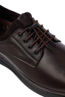 Men's Brown Lace Up Leather Casual Shoes | Derimod Men's Brown Lace Up Leather Casual Shoes | Derimod