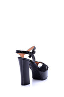 Women's Suede Platform Heeled Shoes | Derimod Women's Suede Platform Heeled Shoes | Derimod