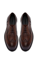 Men's Brown Lace-Up Leather Classic Shoes | Derimod Men's Brown Lace-Up Leather Classic Shoes | Derimod