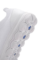 Geox Kadın Beyaz Spherica Bağcıklı Deri Sneaker | Derimod Geox Kadın Beyaz Spherica Bağcıklı Deri Sneaker | Derimod