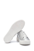 Women's Leather Metallic Sneaker | Derimod Women's Leather Metallic Sneaker | Derimod