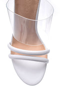 Kadın Şeffaf Detaylı Topuklu Terlik | Derimod Kadın Şeffaf Detaylı Topuklu Terlik | Derimod
