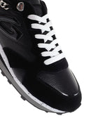 Alberto Guardiani Kadın Siyah Wen Deri Kalın Tabanlı Sneaker | Derimod Alberto Guardiani Kadın Siyah Wen Deri Kalın Tabanlı Sneaker | Derimod