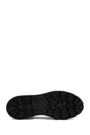 Women's Black Buckle Detailed Masculine Loafer | Derimod Women's Black Buckle Detailed Masculine Loafer | Derimod