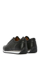 Erkek Siyah Bağcıklı Deri Casual Sneaker | Derimod Erkek Siyah Bağcıklı Deri Casual Sneaker | Derimod