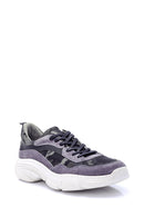 Men's Suede Detailed Sneaker | Derimod Men's Suede Detailed Sneaker | Derimod