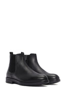 Men's Black Leather Chelsea Boots | Derimod Men's Black Leather Chelsea Boots | Derimod