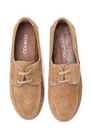 Kadın Deri Süet Loafer | Derimod Kadın Deri Süet Loafer | Derimod