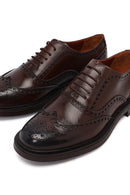 Men's Brown Lace-Up Leather Casual Shoes | Derimod Men's Brown Lace-Up Leather Casual Shoes | Derimod