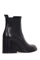 Women's Heeled Leather Boots | Derimod Women's Heeled Leather Boots | Derimod