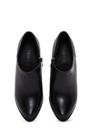 Women's Black Heeled Bootie | Derimod Women's Black Heeled Bootie | Derimod