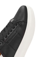 ACBC x Derimod Men's Black Lace-Up Sneakers | Derimod ACBC x Derimod Men's Black Lace-Up Sneakers | Derimod