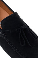 Men's Black Suede Leather Casual Loafer | Derimod Men's Black Suede Leather Casual Loafer | Derimod