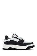 Erkek Beyaz Deri Kalın Tabanlı Sneaker | Derimod Erkek Beyaz Deri Kalın Tabanlı Sneaker | Derimod