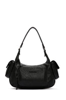 Women's Black Long Strap Shoulder Bag | Derimod Women's Black Long Strap Shoulder Bag | Derimod