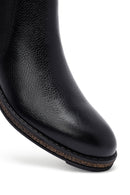 Male Black Leather Chelsea Boots | Derimod Male Black Leather Chelsea Boots | Derimod