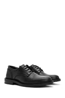Men's Black Lace-up Leather Casual Shoes | Derimod Men's Black Lace-up Leather Casual Shoes | Derimod