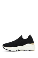 Kadın Siyah Kalın Tabanlı Sneaker | Derimod Kadın Siyah Kalın Tabanlı Sneaker | Derimod