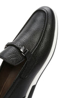 Erkek Siyah Deri Casual Loafer | Derimod Erkek Siyah Deri Casual Loafer | Derimod