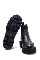 Women's Leather Quilted Chelsea Boots | Derimod Women's Leather Quilted Chelsea Boots | Derimod
