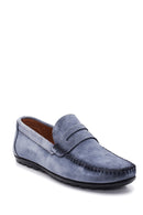 Men's Leather Suede Loafer | Derimod Men's Leather Suede Loafer | Derimod