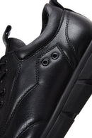 Men's Black Lace-up Leather Casual Shoes | Derimod Men's Black Lace-up Leather Casual Shoes | Derimod