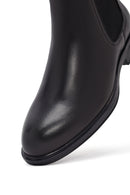 Male Black Leather Chelsea Boots | Derimod Male Black Leather Chelsea Boots | Derimod