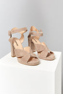 Women's Camel Leather Sandals | Derimod Women's Camel Leather Sandals | Derimod