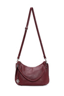 Women's Burgundy Shoulder Bag | Derimod Women's Burgundy Shoulder Bag | Derimod