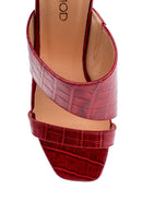 Women's Leather Heeled Slippers | Derimod Women's Leather Heeled Slippers | Derimod