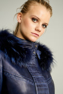 Adora Women's Leather Jacket | Derimod Adora Women's Leather Jacket | Derimod