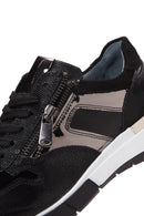 Women's Black Leather Sneaker | Derimod Women's Black Leather Sneaker | Derimod