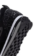 Alberto Guardiani Kadın Siyah Wen Kalın Tabanlı Taşlı Sneaker | Derimod Alberto Guardiani Kadın Siyah Wen Kalın Tabanlı Taşlı Sneaker | Derimod
