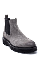 Men's Leather Suede Chelsea Boots | Derimod Men's Leather Suede Chelsea Boots | Derimod