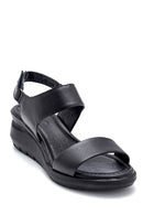 Women's Leather Thick Soled Sandals | Derimod Women's Leather Thick Soled Sandals | Derimod