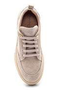 Kadın Deri Süet Sneaker | Derimod Kadın Deri Süet Sneaker | Derimod
