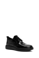 Men's Black Lace Up Leather Casual Shoes | Derimod Men's Black Lace Up Leather Casual Shoes | Derimod