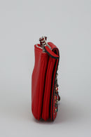 Women's Crossbody Bag with Star Staple Detail | Derimod Women's Crossbody Bag with Star Staple Detail | Derimod