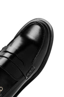 Kadın Siyah Deri Casual Loafer | Derimod Kadın Siyah Deri Casual Loafer | Derimod