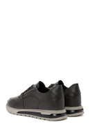 Erkek Yeşil Bağcıklı Deri Casual Sneaker | Derimod Erkek Yeşil Bağcıklı Deri Casual Sneaker | Derimod