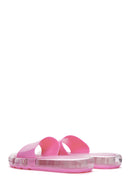 Women's Fuchsia Jelly Slippers | Derimod Women's Fuchsia Jelly Slippers | Derimod